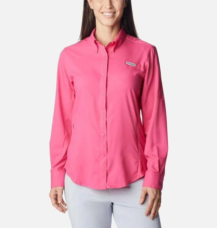 Columbia Women ’ S Pfg Tamiami Ii Long Sleeve Shirt Columbia Women ’ S Pfg Tamiami Ii Long Sleeve Shirt -Ski Outlet Shop 20673 ULTRAPINK l