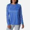 Columbia Women's Tidal Tee Pfg Heather Long Sleeve