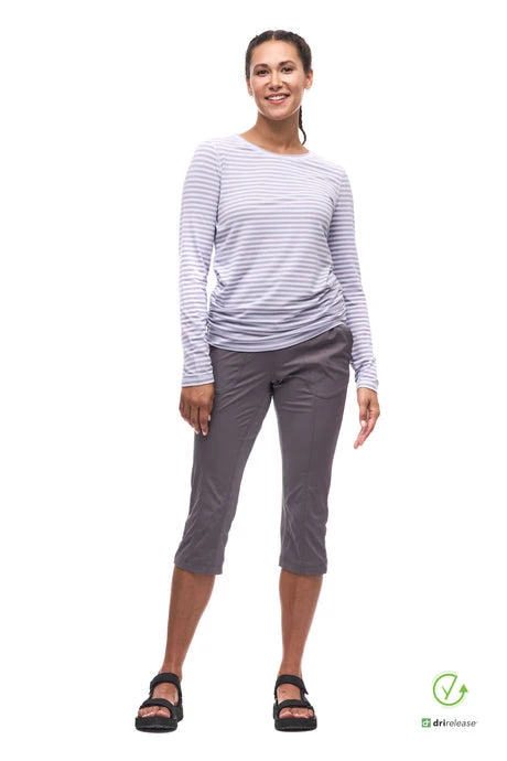 Indyeva Women's Long Sleeve Crew Neck Milgin Lt Ii Indyeva Women's Long Sleeve Crew Neck Milgin Lt Ii -Ski Outlet Shop 20760 FRESHBLUEDPLUMSTRIPE l