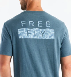 Free Fly Men's Wave Camo Tee