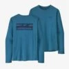 Patagonia Men's Long- Sleeved Capilene Cool Daily Graphic Shirt - Waters