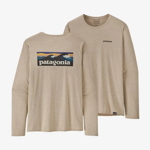 Patagonia Men's Long- Sleeved Capilene Cool Daily Graphic Shirt - Waters Patagonia Men's Long- Sleeved Capilene Cool Daily Graphic Shirt - Waters -Ski Outlet Shop 20803 BTPX l