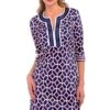Gretchen Scott Women's Split Neck Dress