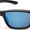 Suncloud Mayor Sunglasses (Black, Polarized Blue Mirror Lens)
