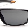Suncloud Voucher Sunglasses (Black, Polarized Gray Lens)