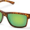 Suncloud A- Team Sunglasses (Matte Havana, Polarized Green Lens)