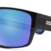 Suncloud Range Sunglasses (Black, Polarized Blue Lens)