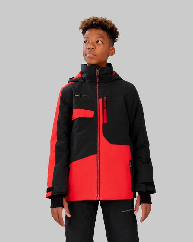 Obermeyer Boys Axel Jacket Obermeyer Boys Axel Jacket -Ski Outlet Shop 20953 BRAKELIGHT l