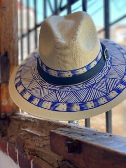 Zahra Darwish Hand Painted Yucatan Hat - 1