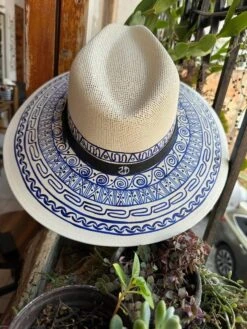 Zahra Darwish Hand Painted Yucatan Hat - 5