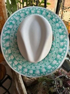 Zahra Darwish Hand Painted Yucatan Hat - 7