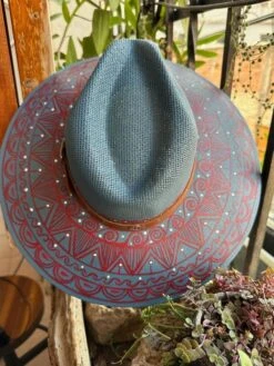 Zahra Darwish Hand Painted Yucatan Hat - 9