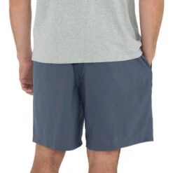 Free Fly Men's Lined Breeze Short - 7 " -Ski Outlet Shop 21 M LinedBreezeShort BlueDuskII 2 600x