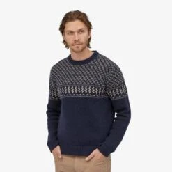 Patagonia Men's Recycled Wool Sweater -Ski Outlet Shop 50655 FBNA CS1