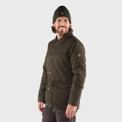 Fjallraven Men's Ovik Wool Padded Jacket -Ski Outlet Shop F84127 b