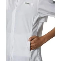 Columbia Womens Pfg Tamiami ™ Ii Long Sleeve Shirt - White -Ski Outlet Shop FL7278 100 a4
