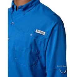 Columbia Men's Pfg Tamiami Ii Long Sleeve Shirt - Vivid Blue 2 Columbia Men's Pfg Tamiami Ii Long Sleeve Shirt - Vivid Blue -Ski Outlet Shop FM7253 487 a2