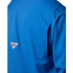 Columbia Men's Pfg Tamiami Ii Long Sleeve Shirt - Vivid Blue 3 Columbia Men's Pfg Tamiami Ii Long Sleeve Shirt - Vivid Blue -Ski Outlet Shop FM7253 487 a3