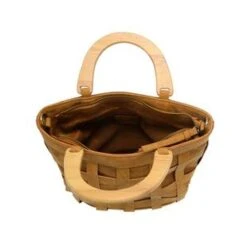 Joy Susan Cora Cage Wood Handle Bag -Ski Outlet Shop L8150 c