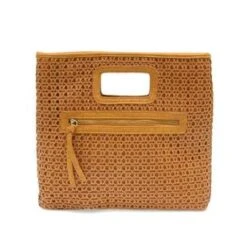 Joy Susan Rio Faux Cane Cutout Handle Tote 2 Joy Susan Rio Faux Cane Cutout Handle Tote -Ski Outlet Shop L8154 b