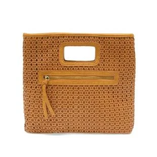 Joy Susan Rio Faux Cane Cutout Handle Tote Joy Susan Rio Faux Cane Cutout Handle Tote -Ski Outlet Shop L8154 b