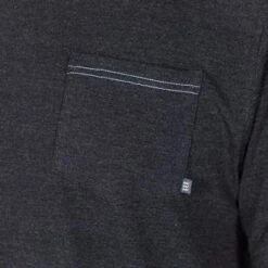 Free Fly Men's Bamboo Flex Pocket Tee -Ski Outlet Shop M FlexPocketTee HeatherBlack 1000 2 600x