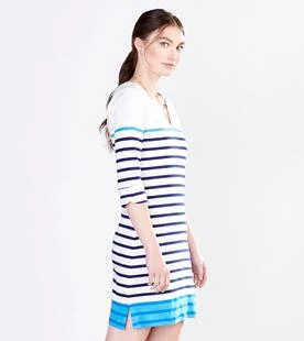 Hatley Women's Lucy Dress (Long)- French Girl Stripes Hatley Women's Lucy Dress (Long)- French Girl Stripes -Ski Outlet Shop S22FSL180A