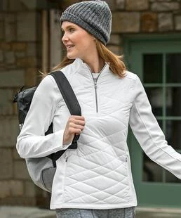 Sunice Women's Daisey Hybrid Thermal Stretch Half- Zip Pullover Sunice Women's Daisey Hybrid Thermal Stretch Half- Zip Pullover -Ski Outlet Shop