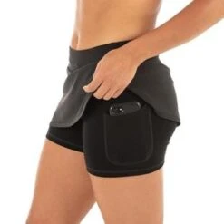 Free Fly Women's Bamboo- Lined Breeze Skort -Ski Outlet Shop Womens BreezeSkort Black 4 1 600x