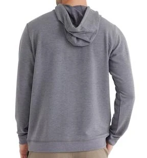 Free Fly Men's Bamboo Fleece Pullover Hoody Free Fly Men's Bamboo Fleece Pullover Hoody -Ski Outlet Shop fleece pullover hoody heather navy men top