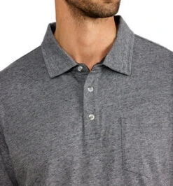 Free Fly Men's Bamboo Heritage Polo -Ski Outlet Shop heritage polo heather flint men top 3 600x
